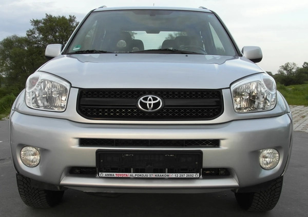 Toyota RAV4 cena 37000 przebieg: 138000, rok produkcji 2004 z Kraków małe 781